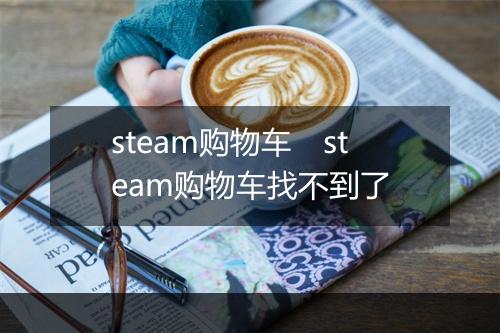 steam购物车　steam购物车找不到了