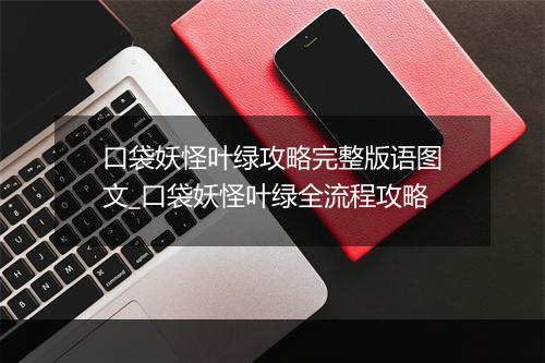 口袋妖怪叶绿攻略完整版语图文_口袋妖怪叶绿全流程攻略