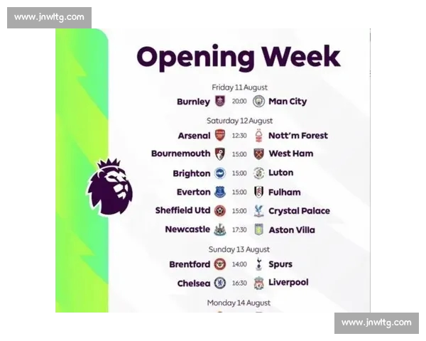 英超最新赛程全面解析及关键比赛时间安排指南